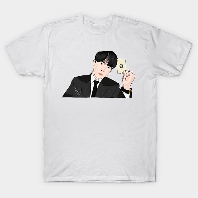 Jongho of Ateez From Crazy Form T-Shirt by ArtRaft Pro